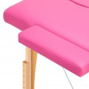 Κρεβάτι Μασάζ 2 Θέσεων ξύλινο Πτυσσόμενο Comfort Pink- 0147199 ΠΤΥΣΣΟΜΕΝΑ ΚΡΕΒΑΤΙΑ